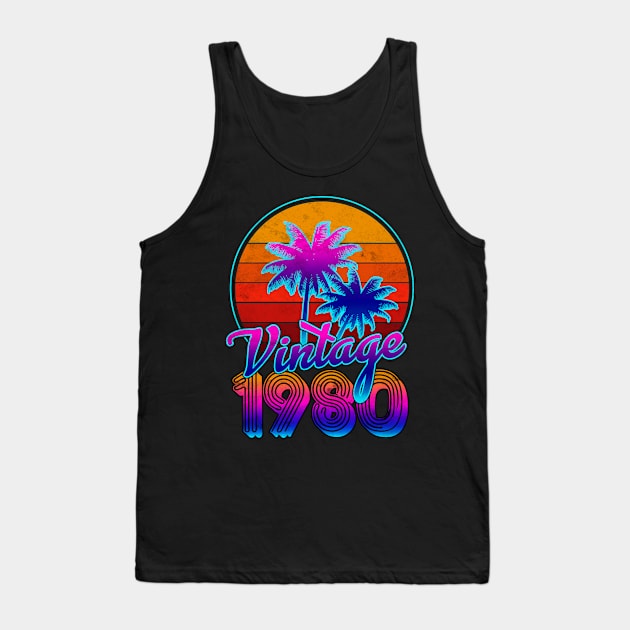 Vintage Classic 1980 Tank Top by franzaled